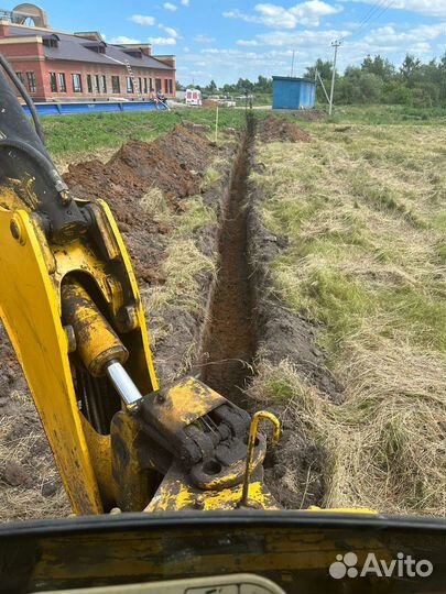 Услуги экскаватора погрузчика камацу