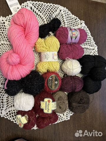 Нитки для вязания, набор для творчества