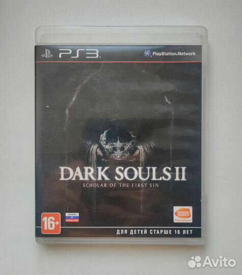 Диск Dark Souls 2 Scholar of The First Son, PS3