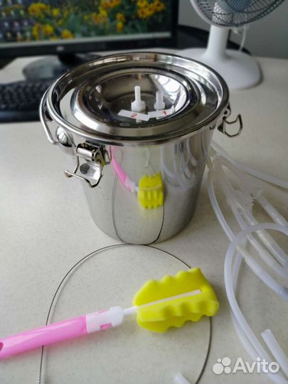 Доильный аппарат для коз на 5 л