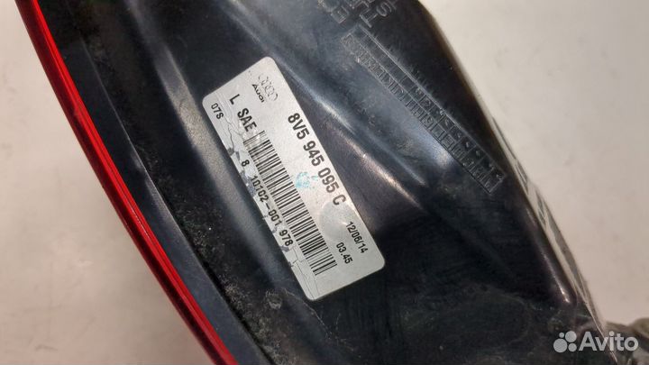 Фонарь (задний) Audi A3, 2014