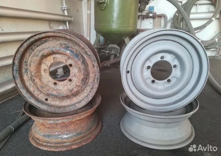 Пескоструйная обработка,пескоструй.Порошковая покр