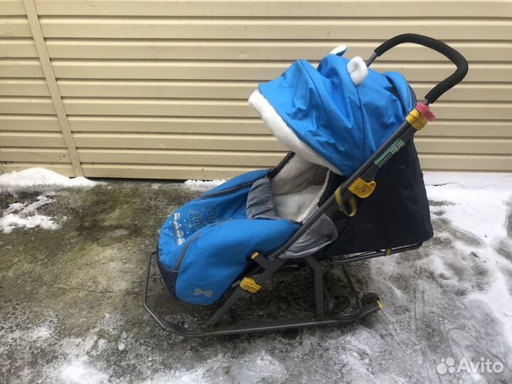 Коляска санки