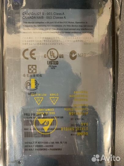 Модуль IBM Advanced Management Module 39Y9661