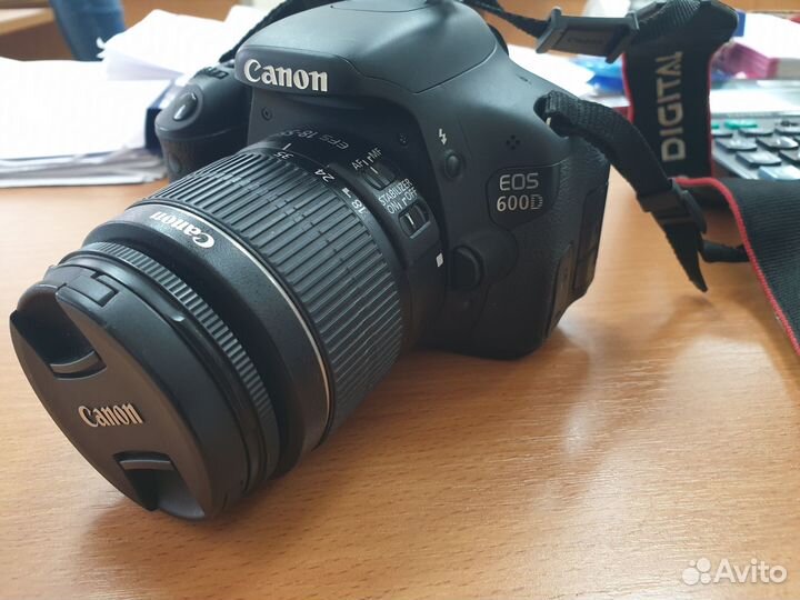 Зеркальный фотоаппарат canon 600d
