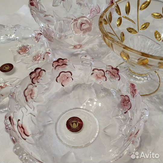 Красивые вазы - конфетницы- салатницы