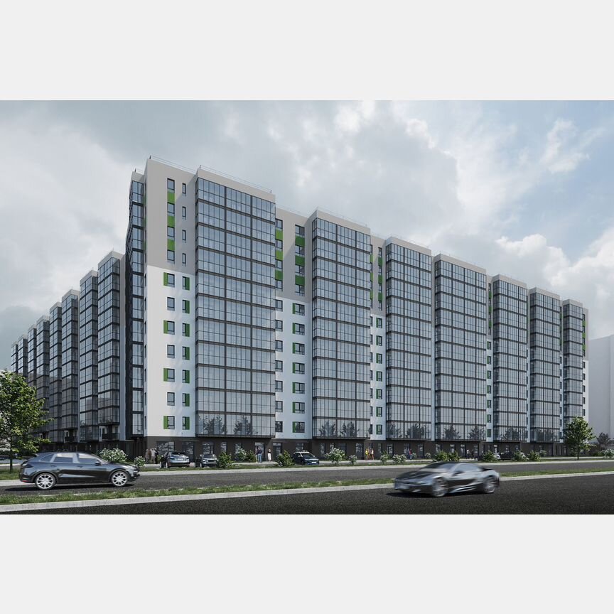 1-к. квартира, 36 м², 11/12 эт.