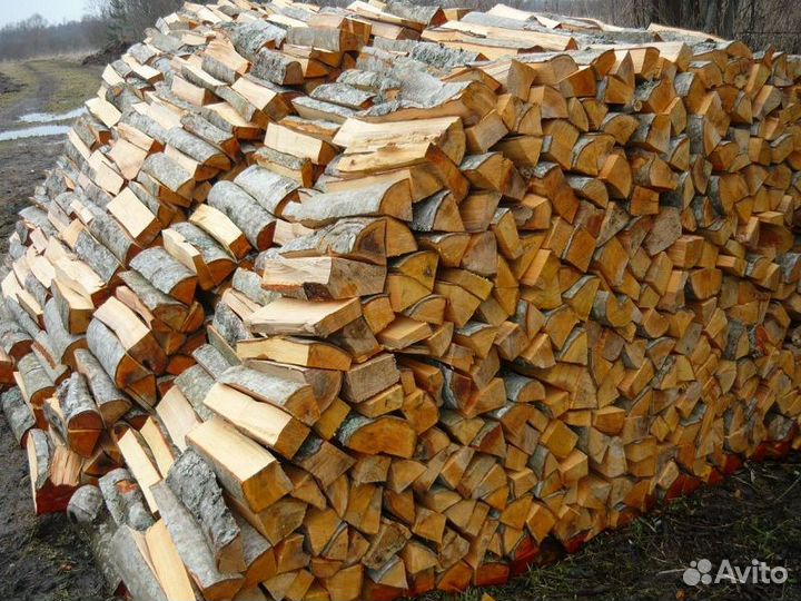 Дрова колотые