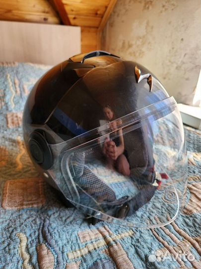 Шлем для мотоцикла женский Skorpion, размер М