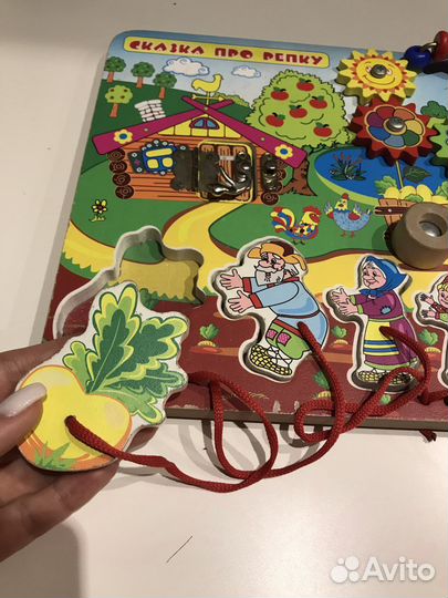 Бизиборд «Сказка про репку»