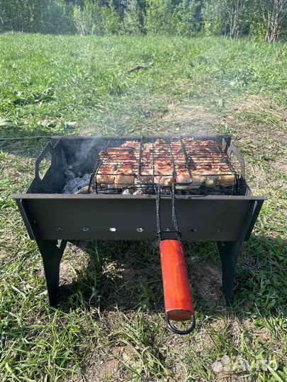 Мангал складной новый