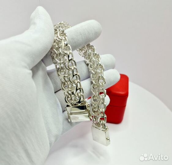 Серебряный браслет Рамзес 93гр