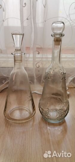 Графины цветное стекло