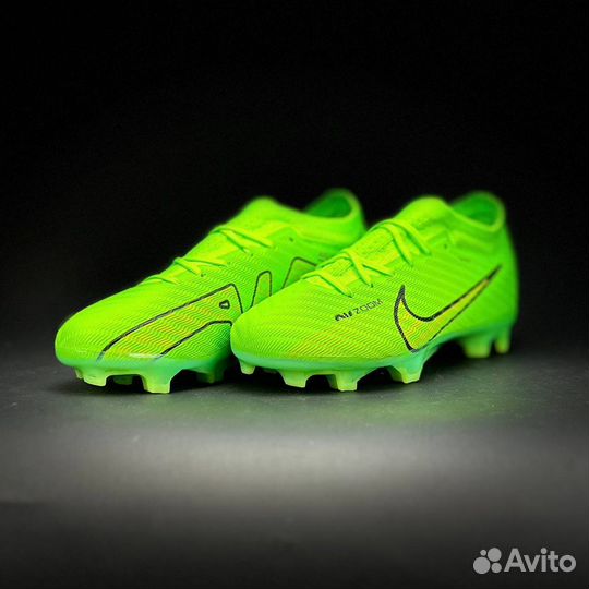 Бутсы Nike Mercurial Air Zoom кислотные