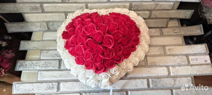Букет из мыльных роз 101