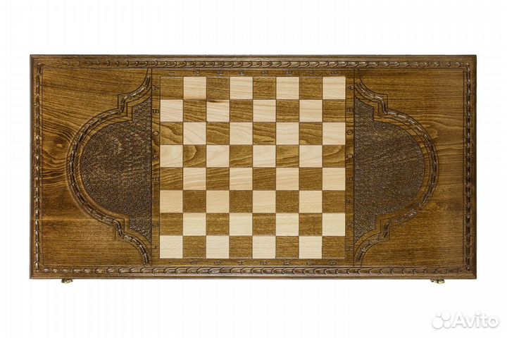 Нарды резные Бесконечность 60 х 60 см бук Армения 62886