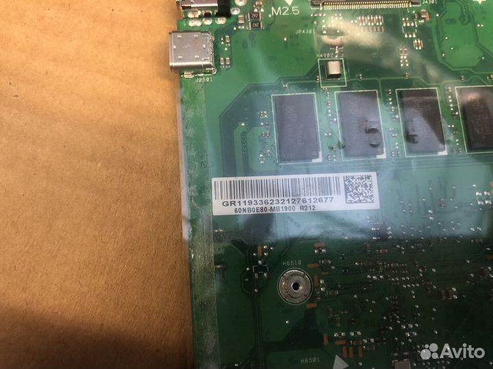 Материнская плата Asus D541N celeron 3350 4gb