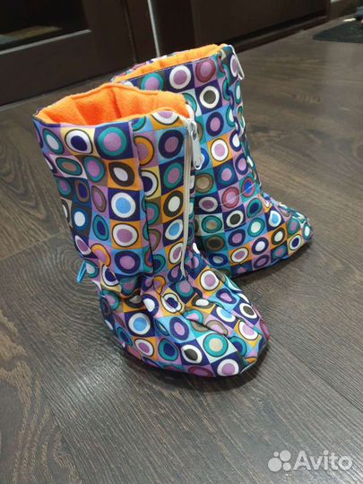 Сапожки детские на флисе