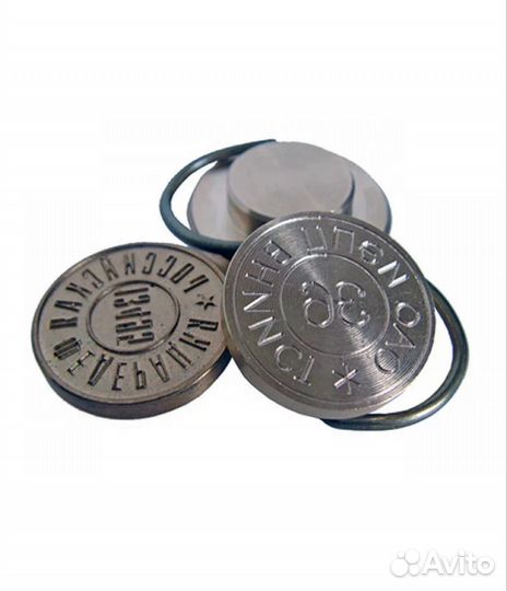 Пломбиры под пластилин, печать для пластилина