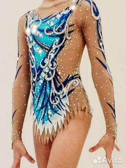 Купальник для художественной гимнастики рост-140