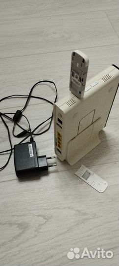Комплект: модем 4g, роутер wifi, антена, кабель