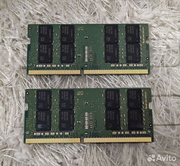 Samsung sodimm DDR4 32Gb (2x16Gb) 3200мгц (Новые)