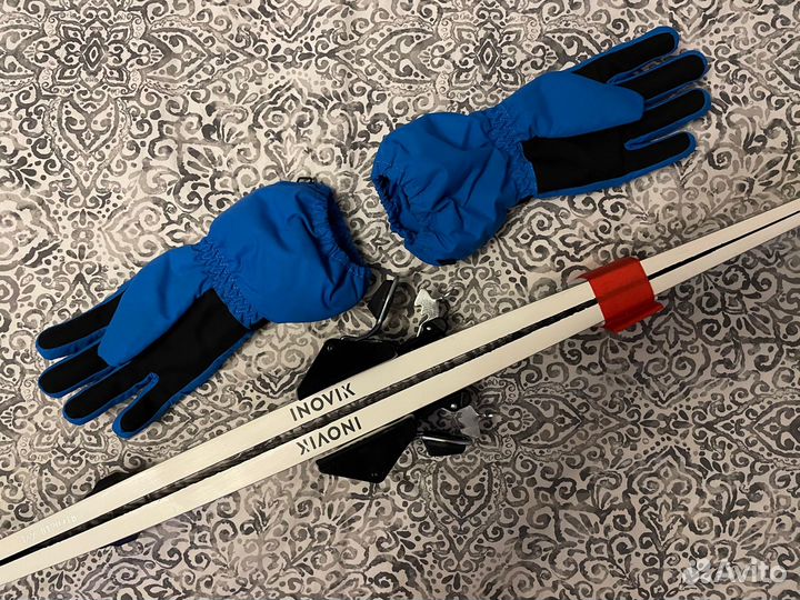 Комплект лыжный детский на ногу 35-36 Decathlon