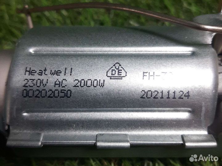 Тэн пмм 2000W проточный Electrolux, AEG, Zanussi