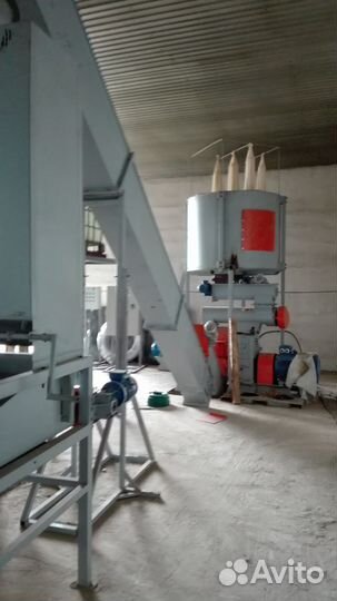 Линия гранулирования опила