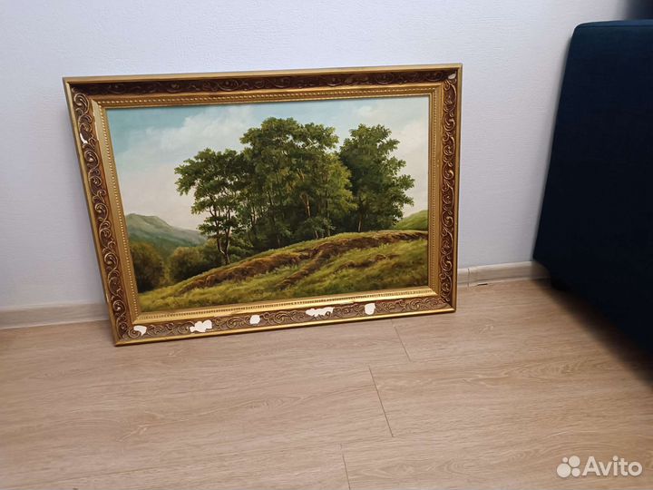 Картина маслом на холсте пейзаж