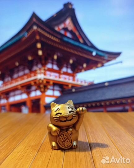 Талисман Манэки нэко. Японский кот удачи.Lucky Cat