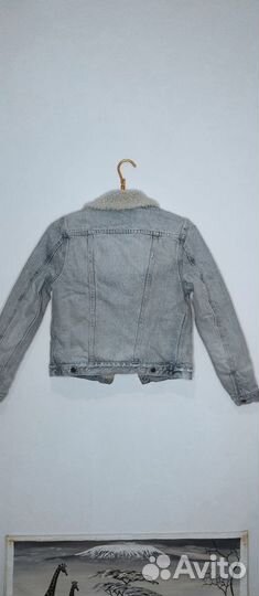 Джинсовая куртка levis xs оригинал