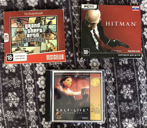 Игры на cd для PC