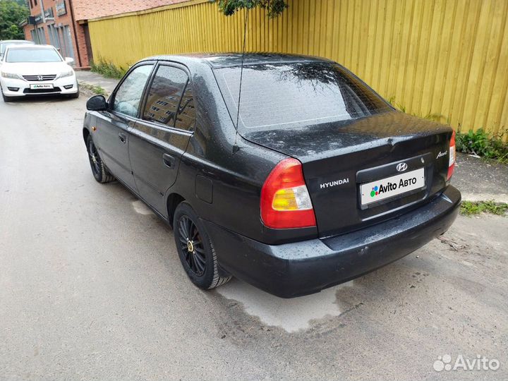 Hyundai Accent 1.5 AT, 2005, 212 000 км