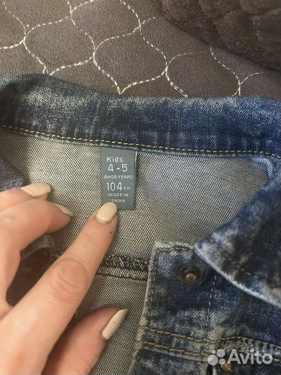 Куртка джинсова зара