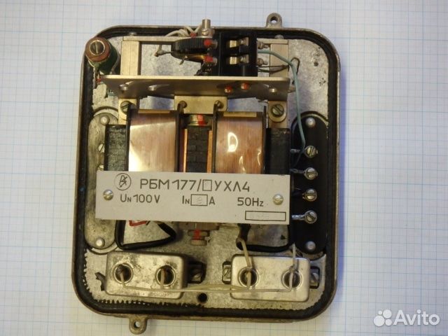 Реле направления мощности рбм177/1ухл4 Un100V In5