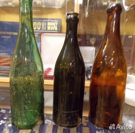 Старинные пивные бутылки