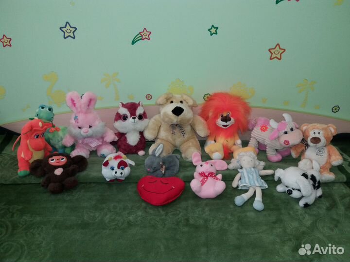 Мягкие игрушки пакетом