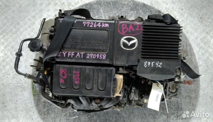 Двигатель ZY-VE Mazda 2 1.5л бензин+АКПП