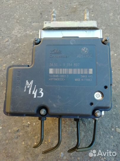 Блок abs asc на BMW e46 м43
