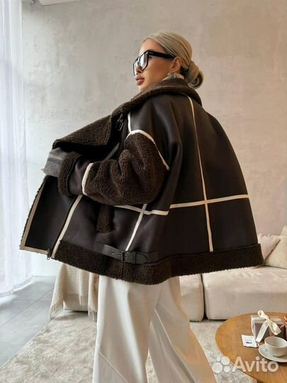 Дубленка авиатор