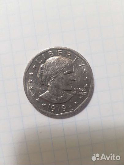 1 доллар 1979г США