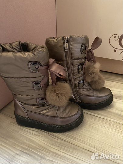 Сапоги для девочки 28