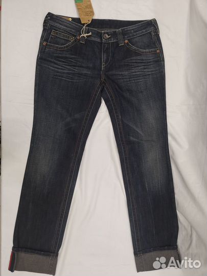 Джинсы женские новые с подворотами