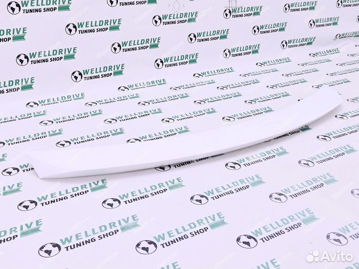 Спойлер Mazda 6 GG белый перламутр