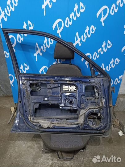 Киа Спектра дверь передняя левая шпатлеванная черн