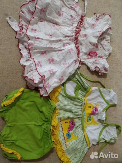 Вещи для девочки до года