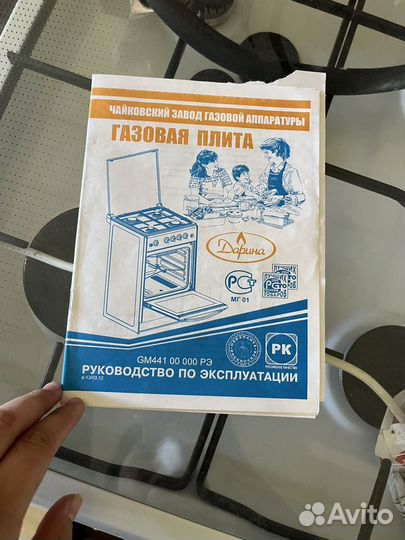 Газовая плита Дарина