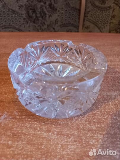 Хрустальная пепельница СССР