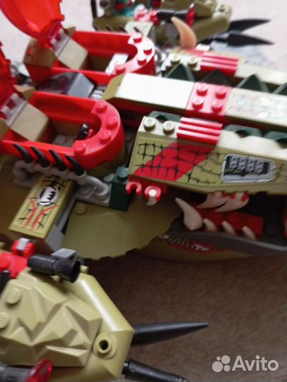 Lego чима 70006 корабль Краггера